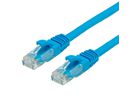 Cordon VALUE Cat.6 (Classe E) UTP LSOH, bleu, 0,5 m