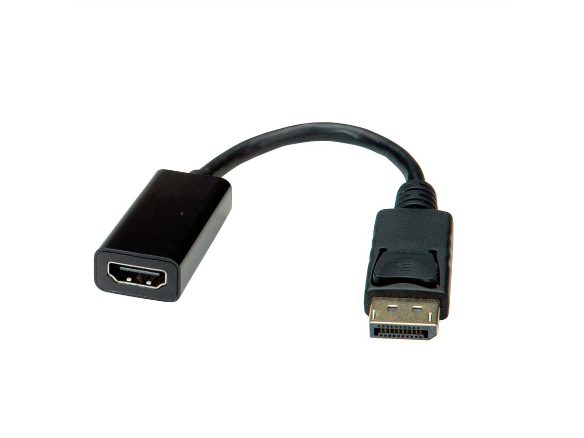 VALUE Adaptateur DisplayPort - HDMI, DP M-HDMI F