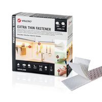 VELCRO® Extra Thin Fixation 5m bande crochets 5m bande velours, crochets & velours 20mm blanc