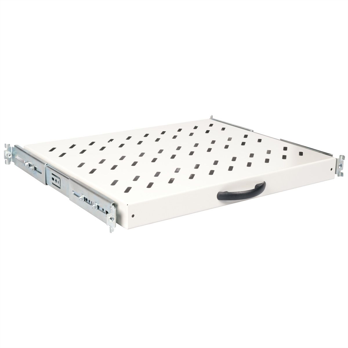ROLINE 19" Etagère 1U, extractible 350P 25 kg gris