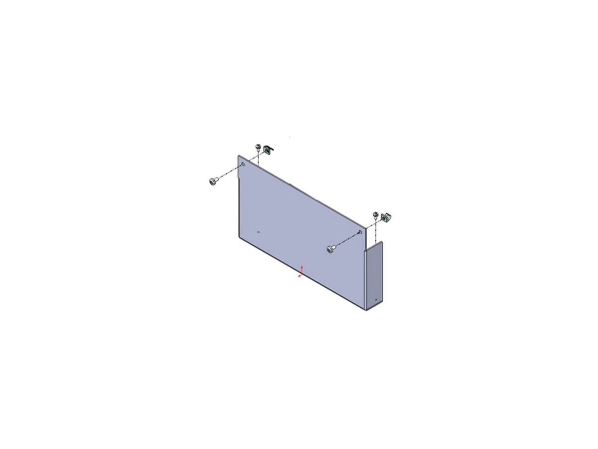 SCHROFF Kit d’accouplement de refroidisseurs 2000Hx300L
