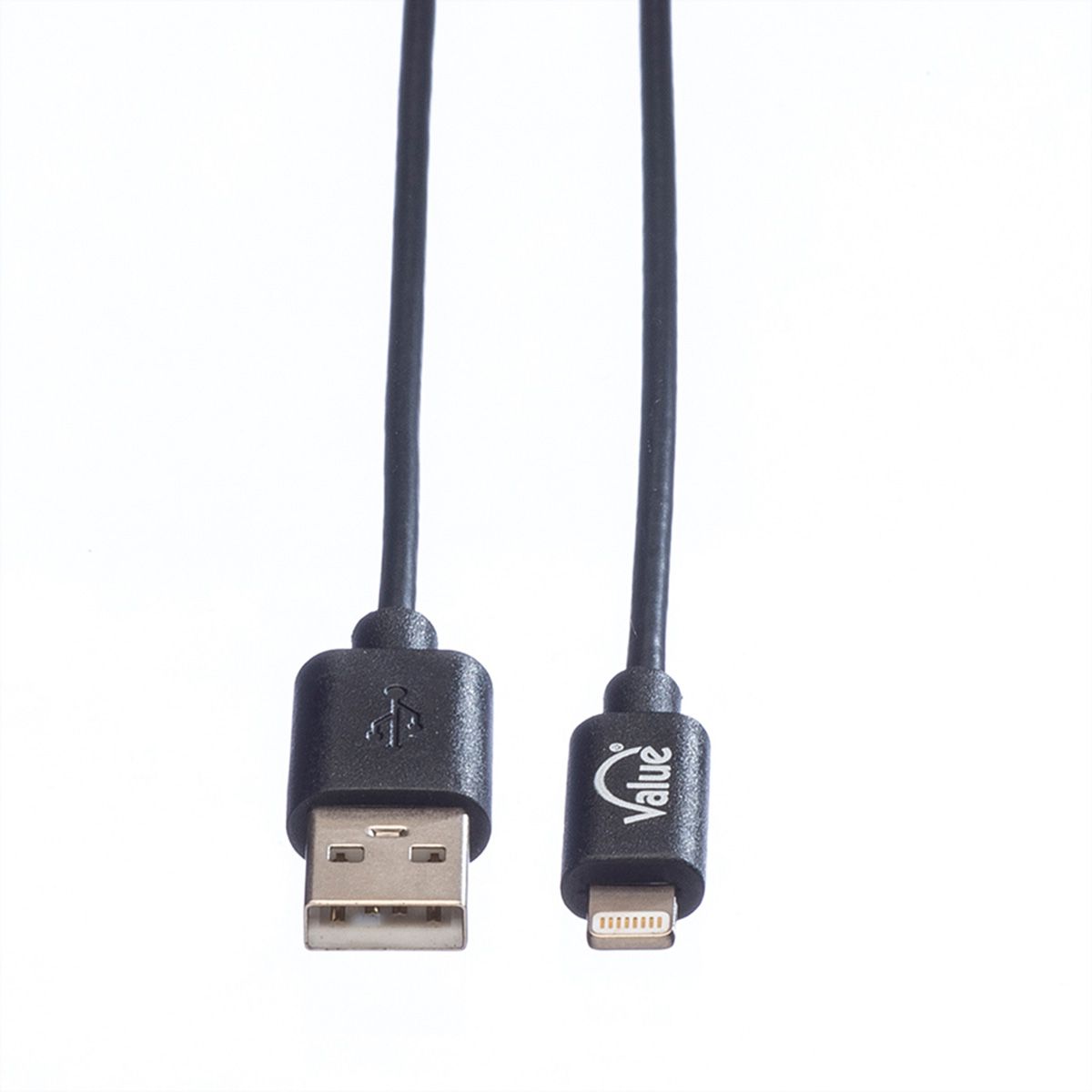 VALUE Câble de charge et synchronisation pour appareils à connecteur 8pin, 0,15 m