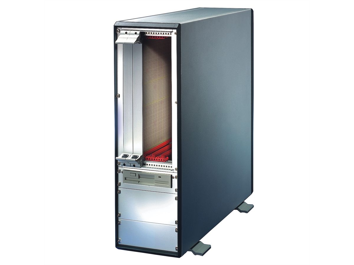 SCHROFF RatiopacPRO Coffret tour 19", blindage rétrofitable, face avant, 4 U, 84 HP, 495 mm