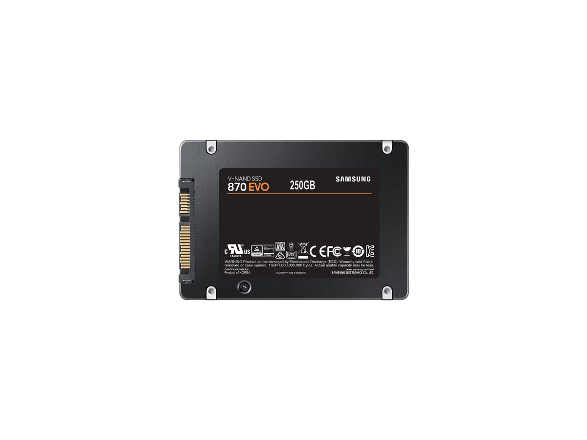 Samsung 870 EVO 2.5" 250 Go Série ATA III V-NAND