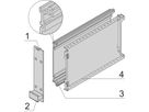 SCHROFF Frame Type Plug-In Unit PRO Kit, avec capot, non blindé, 3 U, 10 HP, 167 mm