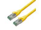 ROLINE RM Cordon Cat.6A S/FTP(PiMF), jaune, 0,5 m