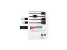 SKROSS Adaptateur de voyage universel MUV USB 2xA à 2 broches, monde