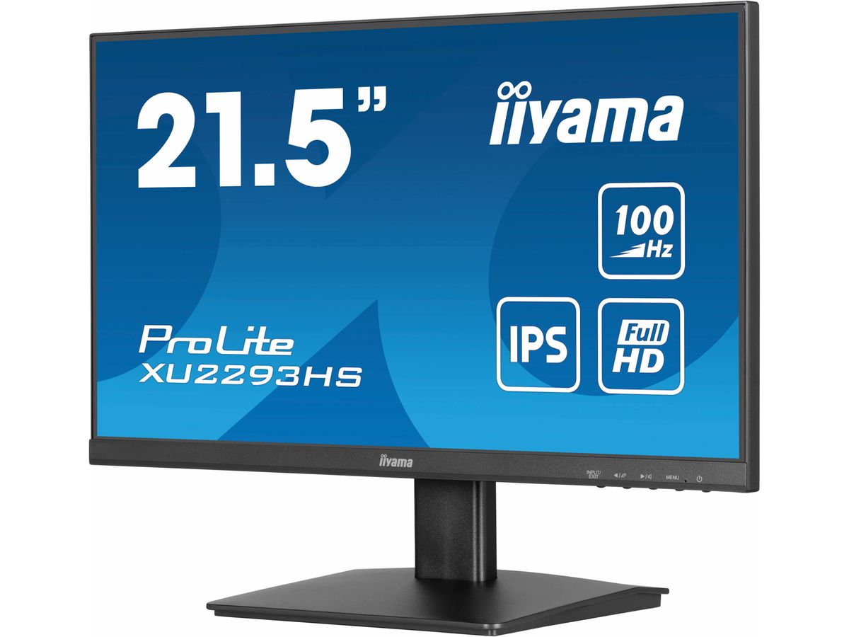 iiyama ProLite XU2293HS-B6 écran plat de PC 54,6 cm (21.5") 1920 x 1080 pixels Full HD LED Noir
