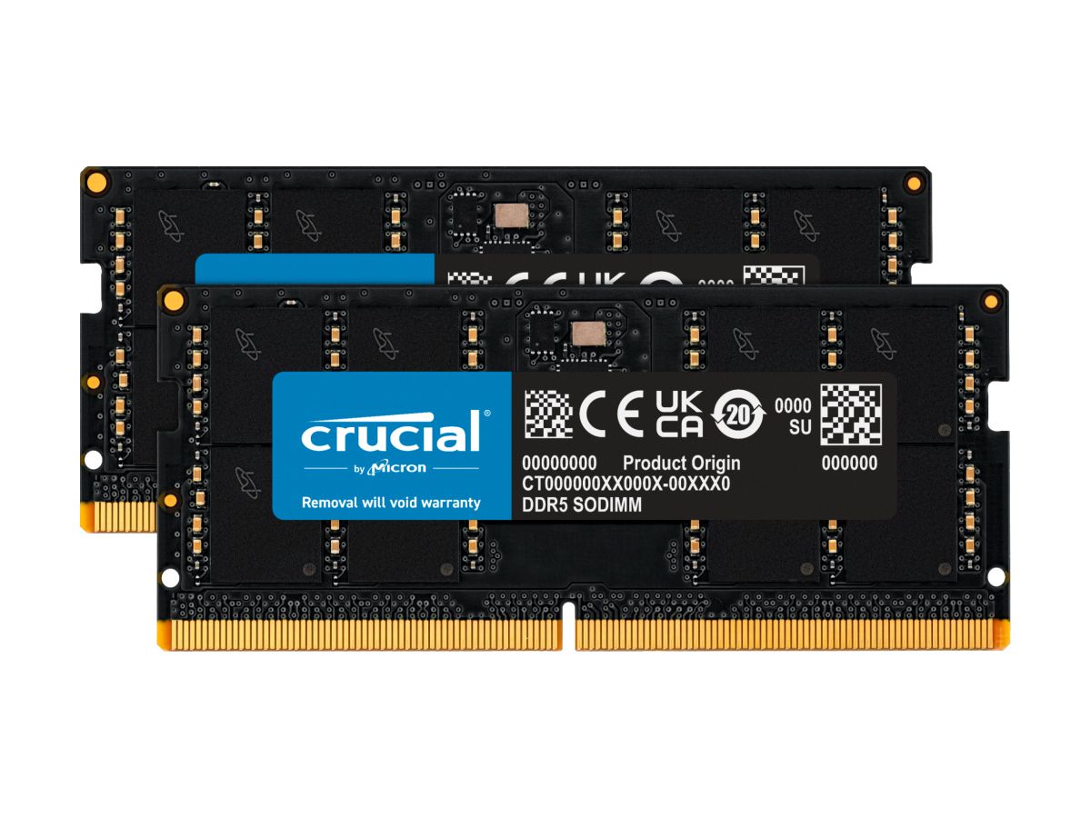 Crucial CT2K32G56C46S5 module de mémoire 64 Go 2 x 32 Go DDR5 5600 MHz
