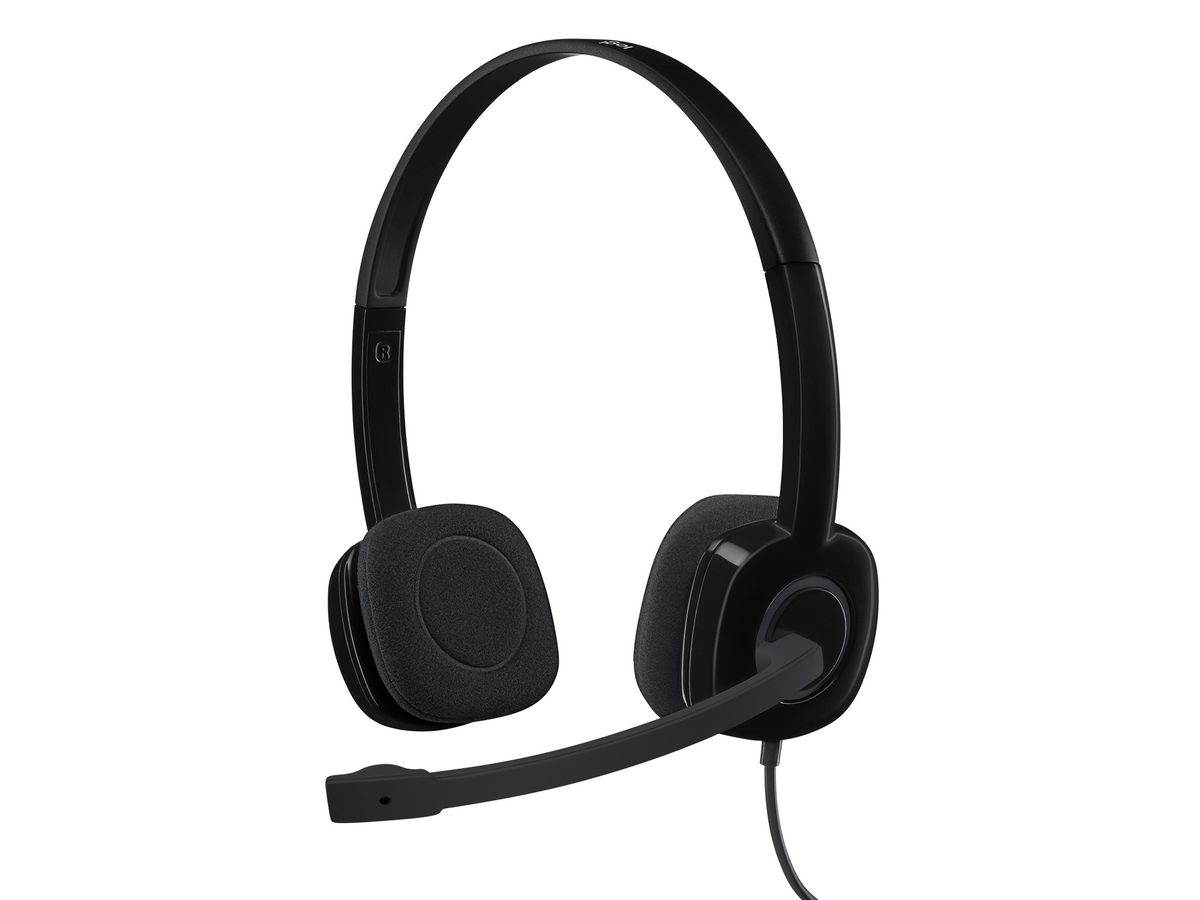 Logitech H151 Stereo Headset Casque multidispositif avec commandes intégrées