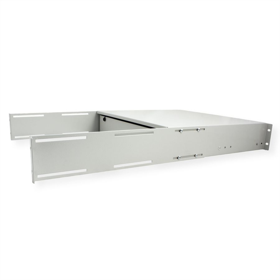ROLINE 19" Tiroir pour clavier 2U, 400P fermable gris