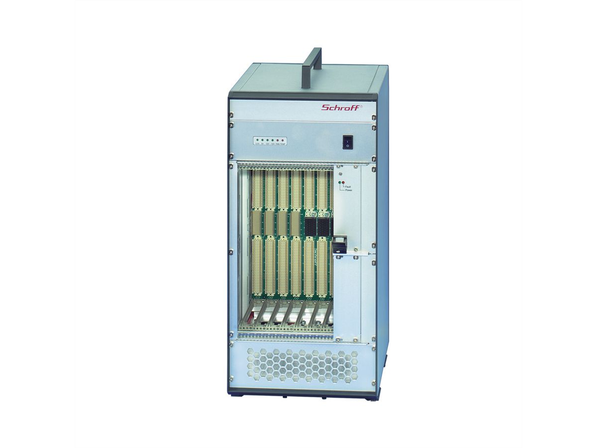 Système VXS SCHROFF, tour, 5 U, 7 slots, alimentation enfichable