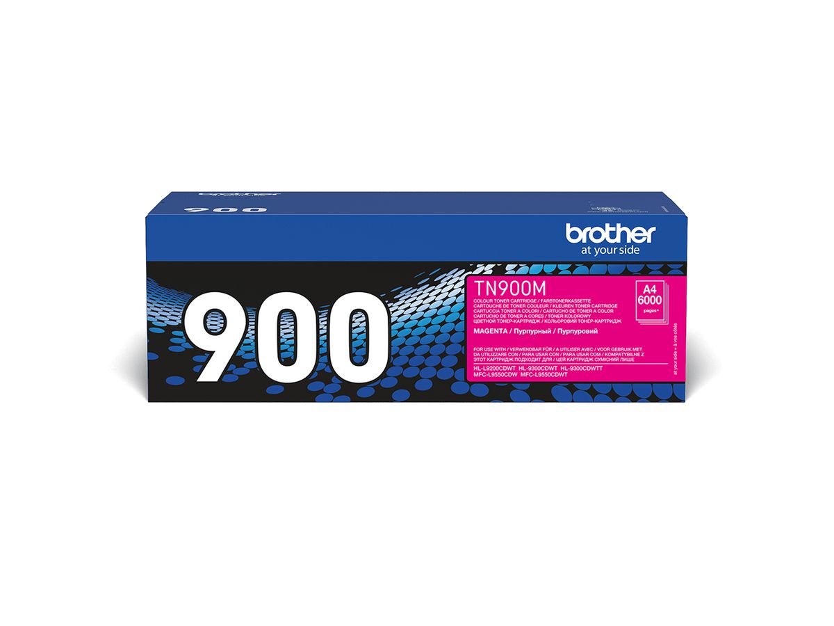 Brother TN-900M - Cartouche de toner originale – Magenta