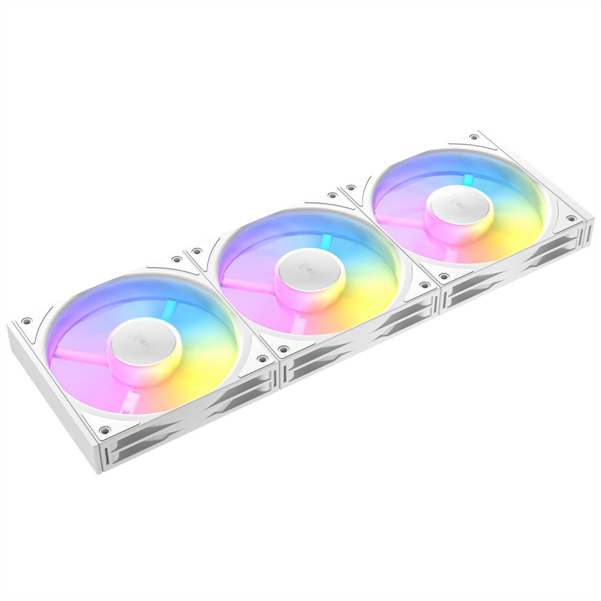 ANTEC C120R ARGB White Ventilateur de boîtier PC, pack de 3, blanc