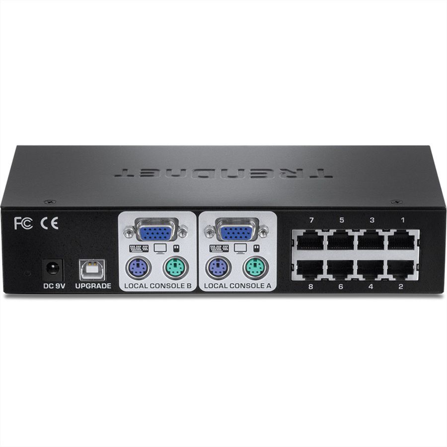 TRENDnet TK-CAT508 Switch KVM CAT5 à 8 ports
