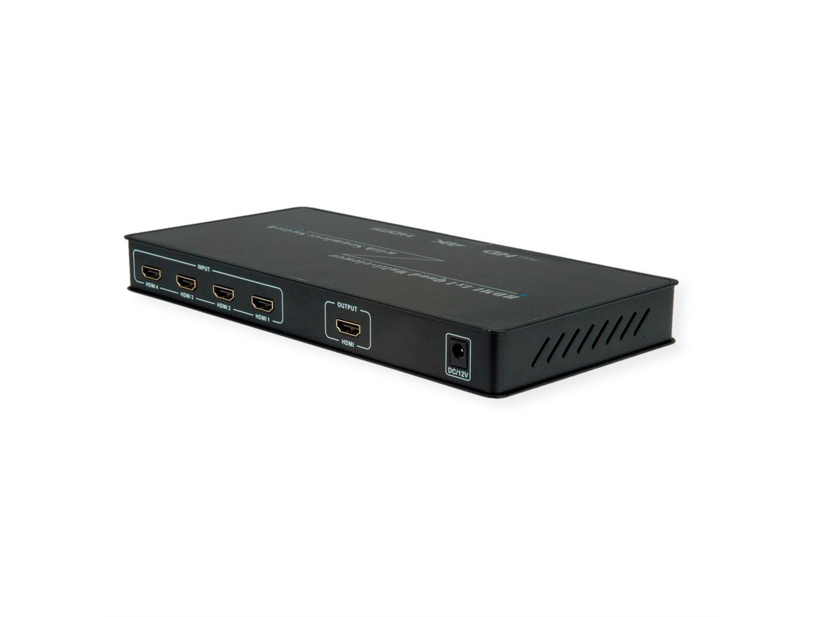 ROLINE Switch HDMI 4x1 QUAD multi vues en continu