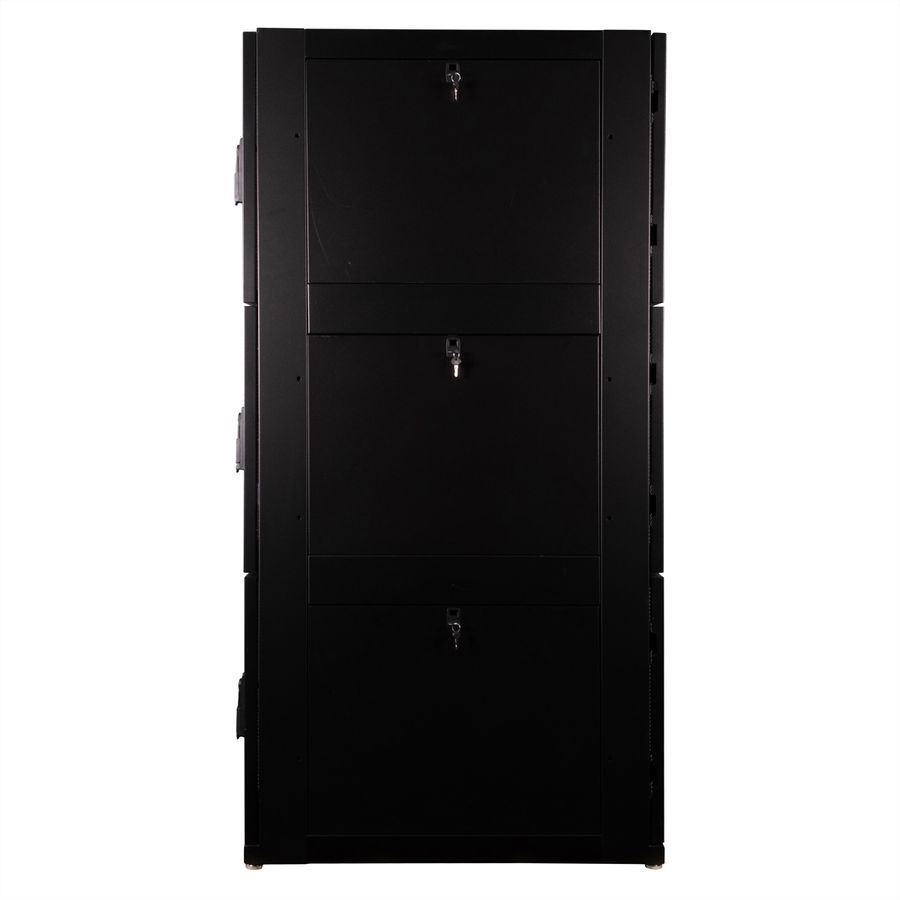 ROLINE Armoire de colocation 42U 800x1000mm, 3 compartiments, noir