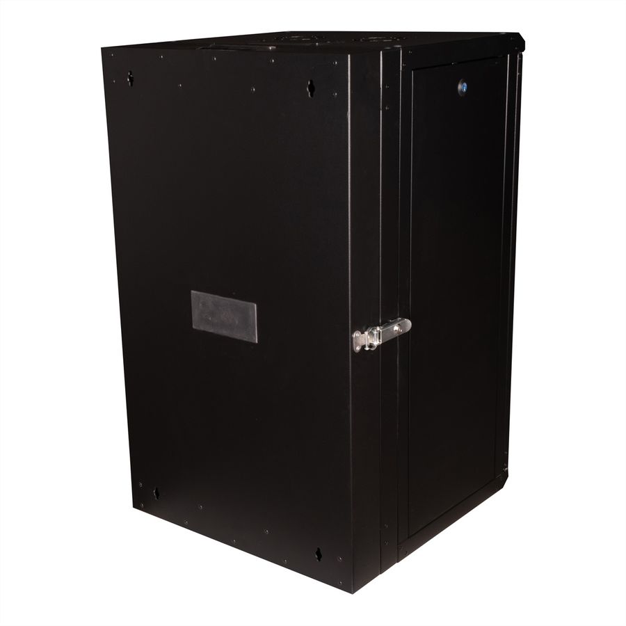 ROLINE 19" Boîtier mural Pro 20U, 600x600 LxP pivotant en 2 parties noir