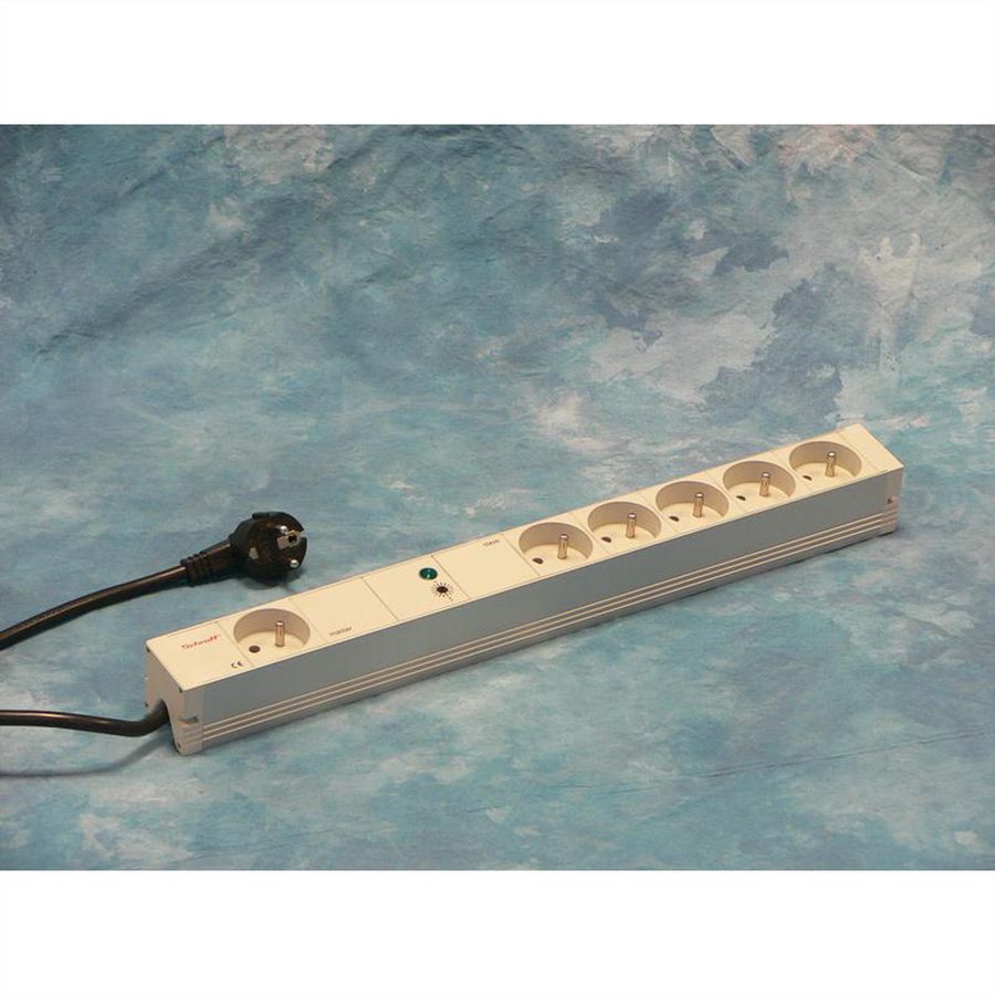 Bâtis de prises SCHROFF, UTE, maître-esclave, 6 prises, 19"