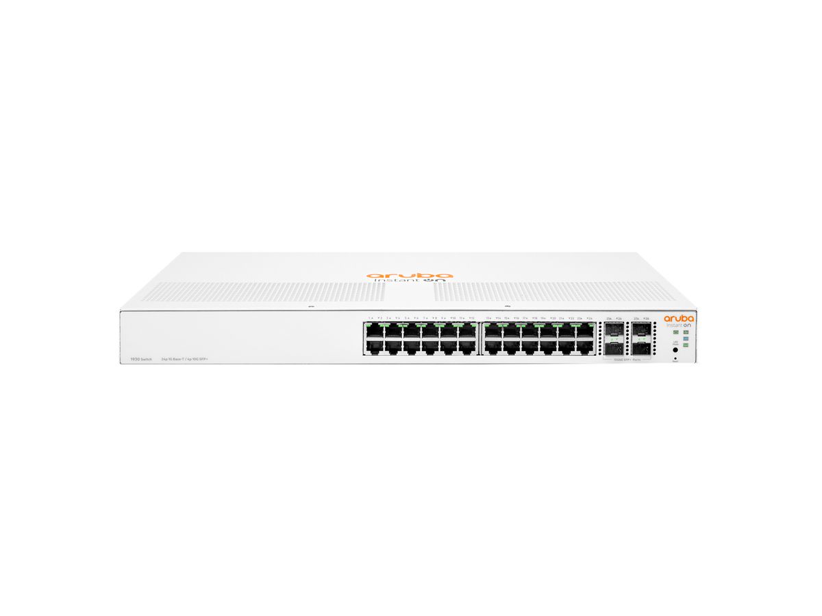 Hewlett Packard Enterprise Aruba Instant On 1930 Géré L2+ Gigabit Ethernet (10/100/1000) 1U Blanc