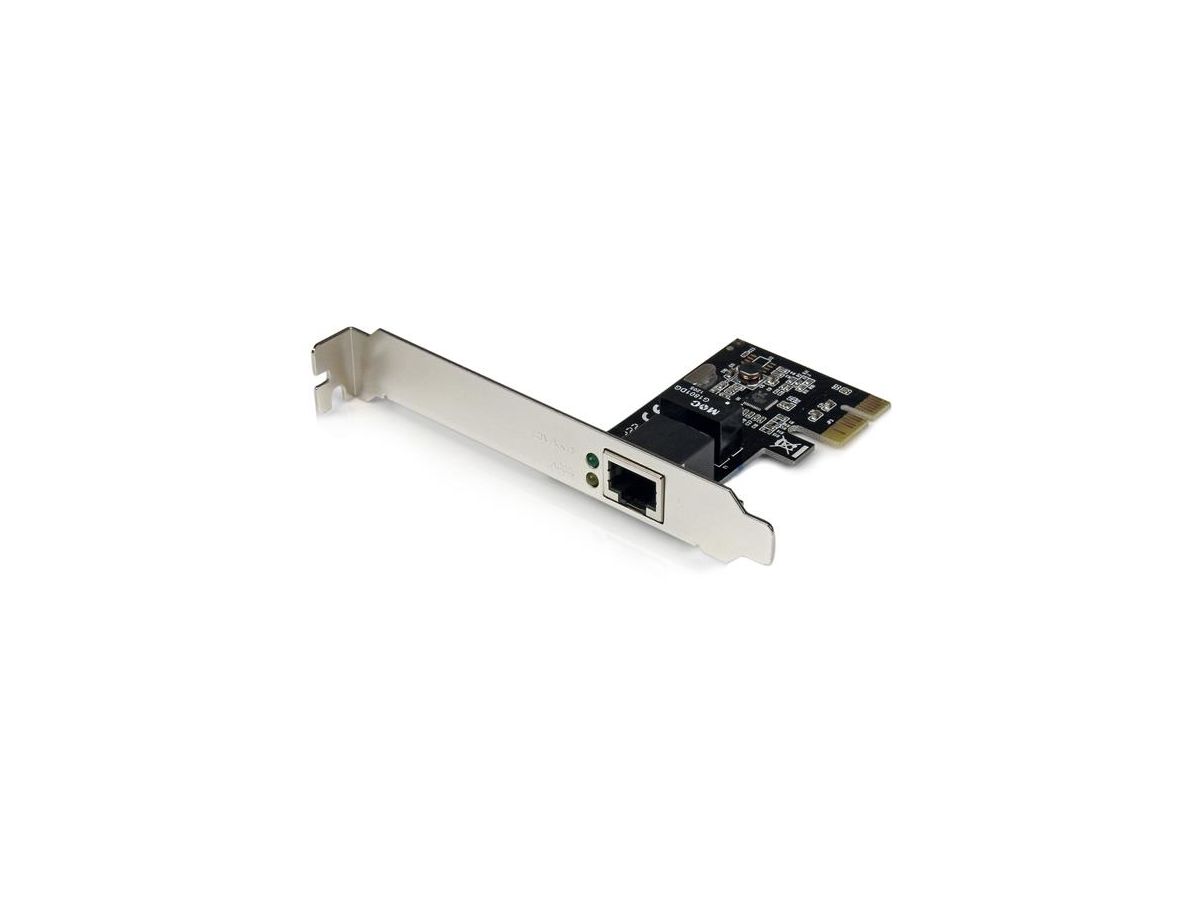 StarTech.com Carte Réseau PCI Express 1 port RJ45 Ethernet Gigabit - Low Profile