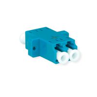 TELEGÄRTNER Coupleur LD Duplex, Singlemode et Multimode, Manchon en céramique, boîtier en plastique, bleu, Z77