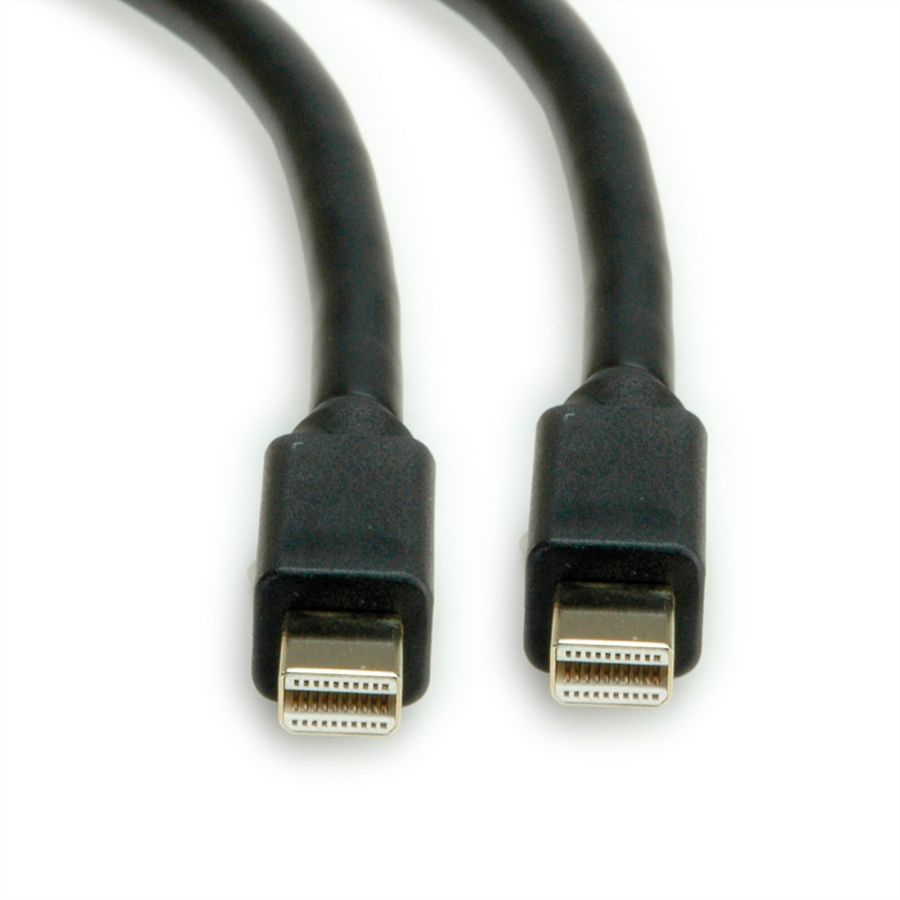ROLINE Câble Mini DisplayPort v1.4, mDP M - mDP M, noir, 2 m