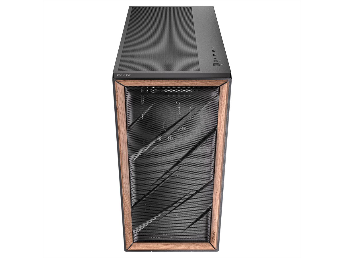 ANTEC FLUX Boîtier PC Midi Tower Gaming ATX, noir