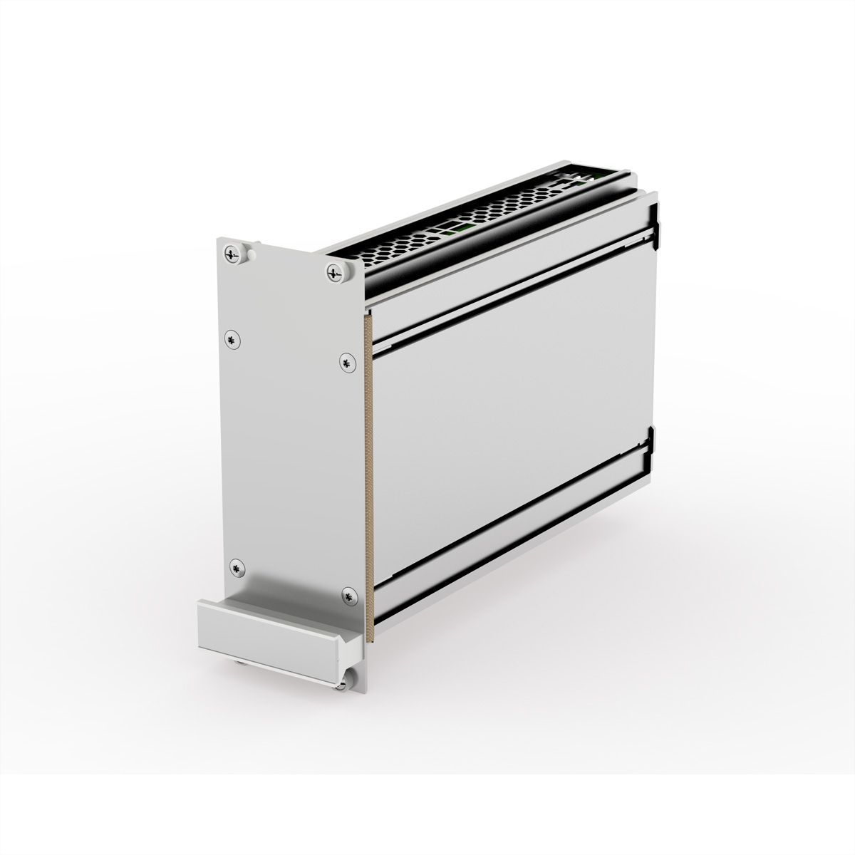 SCHROFF Frame Type Plug-In Unit PRO Kit, blindé, perforé, 1 connecteur, 3 U, 10 HP, 167 mm