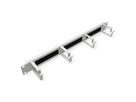 ROLINE 19" Passe-câbles  1U, Avec brosse 44x60mm gris