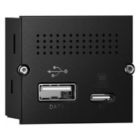 BACHMANN Module Replicateur de port, 2x USB, RJ45, Mini DisplayPort, USB-C