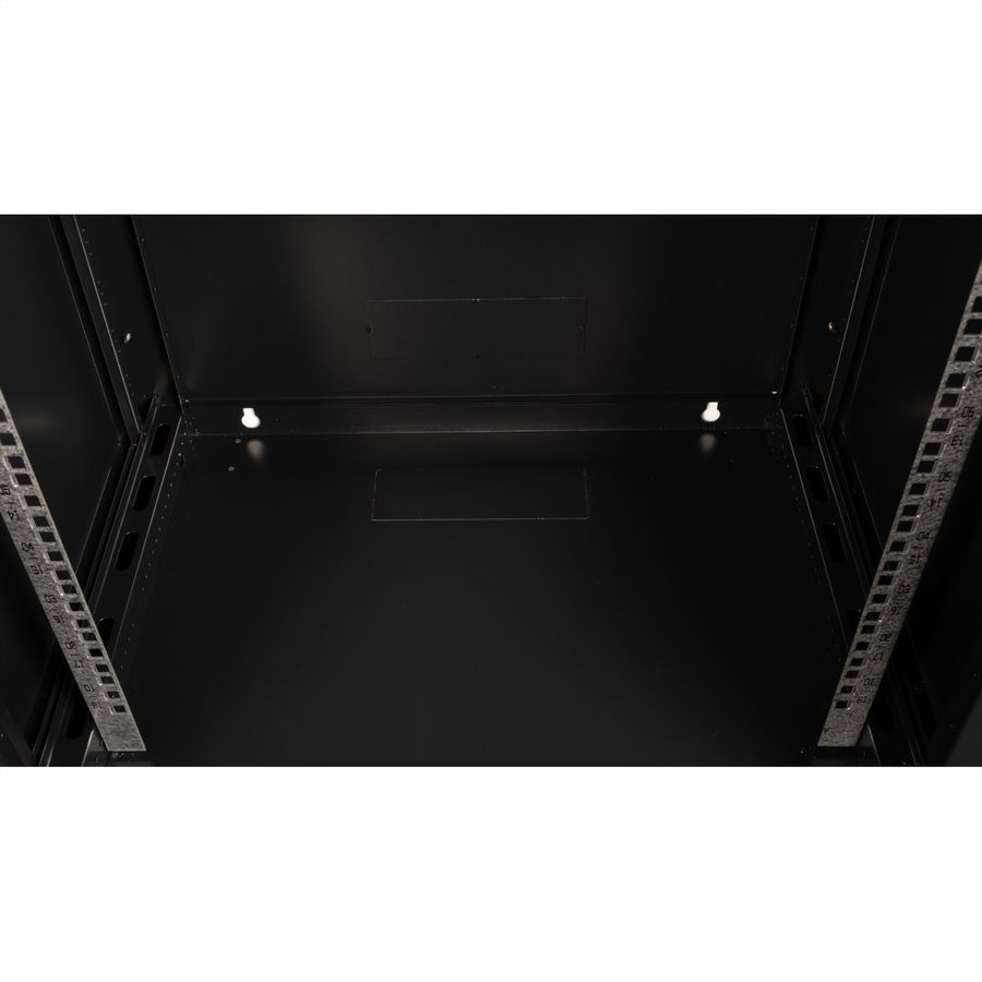 VALUE Boîtier mural 19 pouces 18U, 600 x 450 mm, noir, kit à assembler
