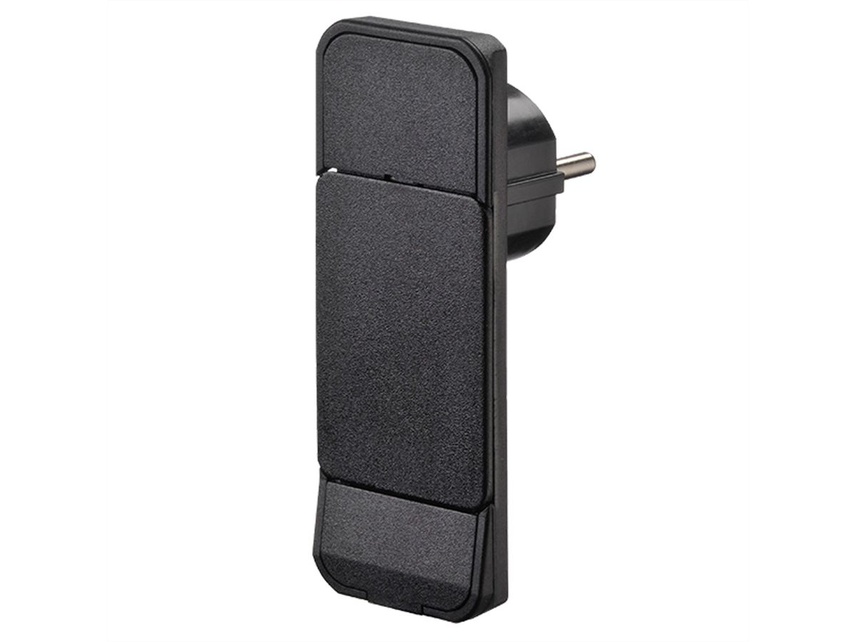 BACHMANN SMART PLUG Fiche de montage extra plate, noir