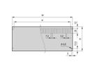 SCHROFF PropacPRO Panneau arrière, pleine largeur, non blindé, avec perforation, 3 U, 63 CV