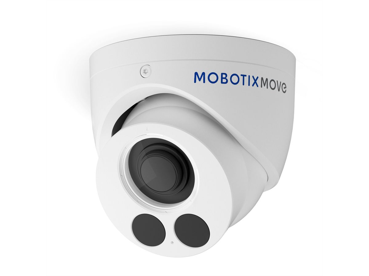 Mobotix Move Vandal-Turret 2 MP, 33-111°, IR-LED 30m