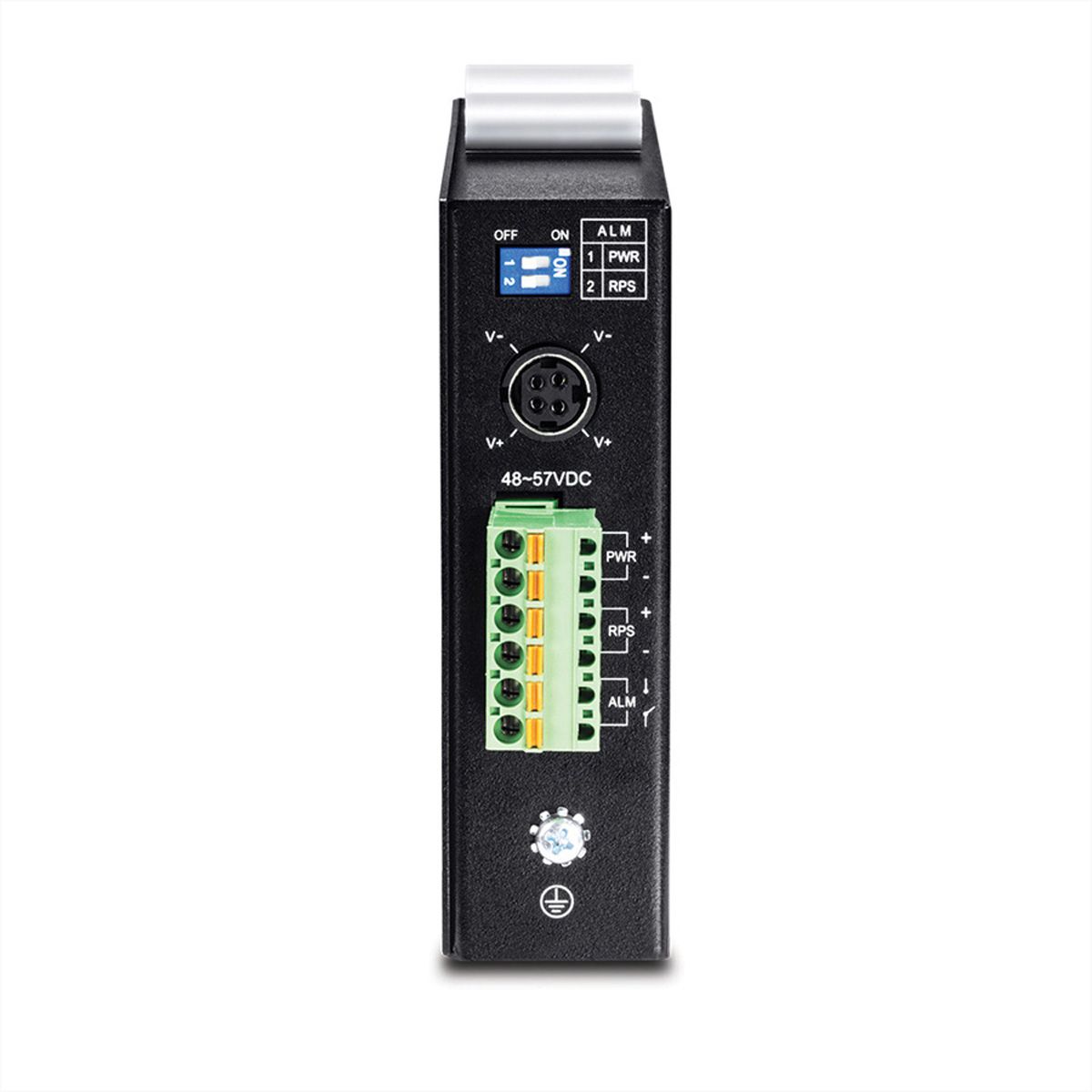 TRENDnet TI-PG541 Switch Gigabit industriel renforcé PoE+ Rail DIN à 5 ports