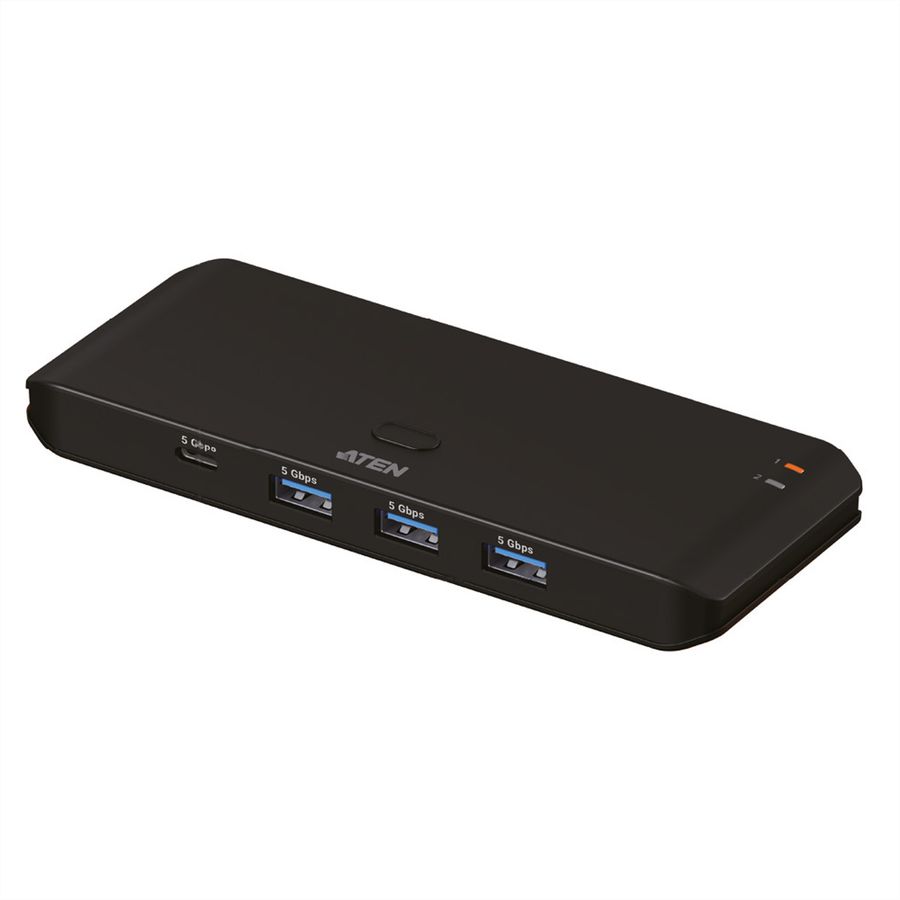 ATEN US4324 Commutateur USB 3.2 Gen 1 partagé 2 x 4