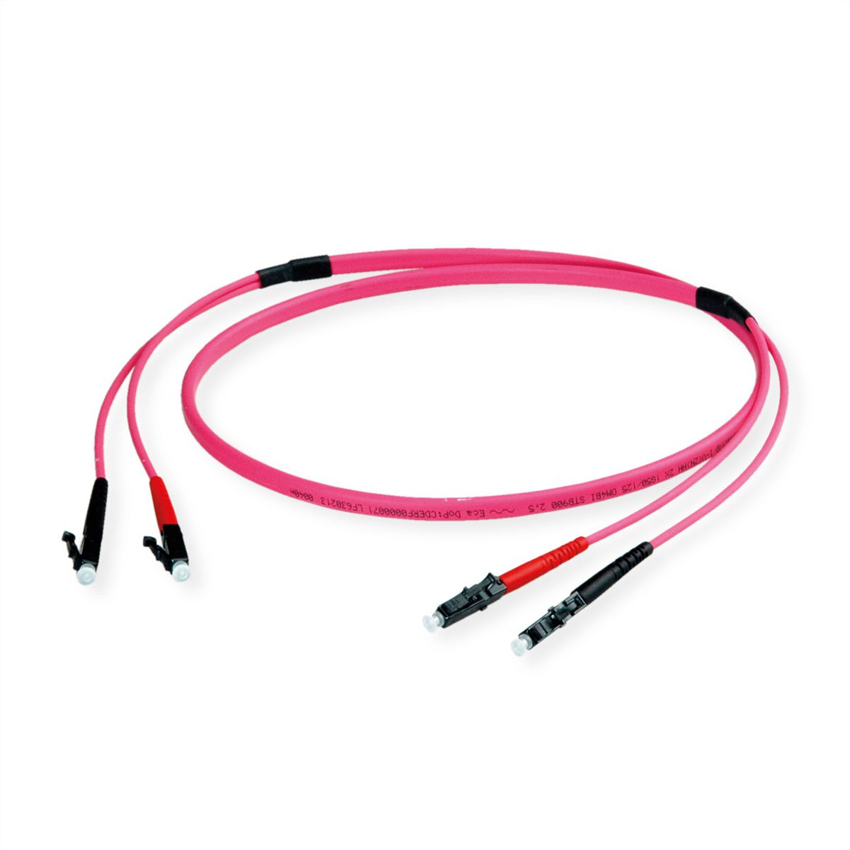 LEONI Câble Breakout 2G OM4, 2x LC/SC