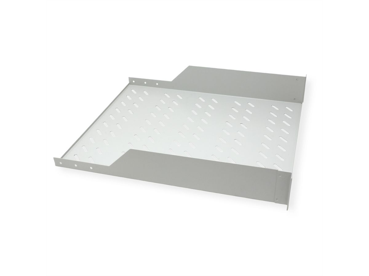 ROLINE 19" Etagère 2U 550P, 25kg de charge gris