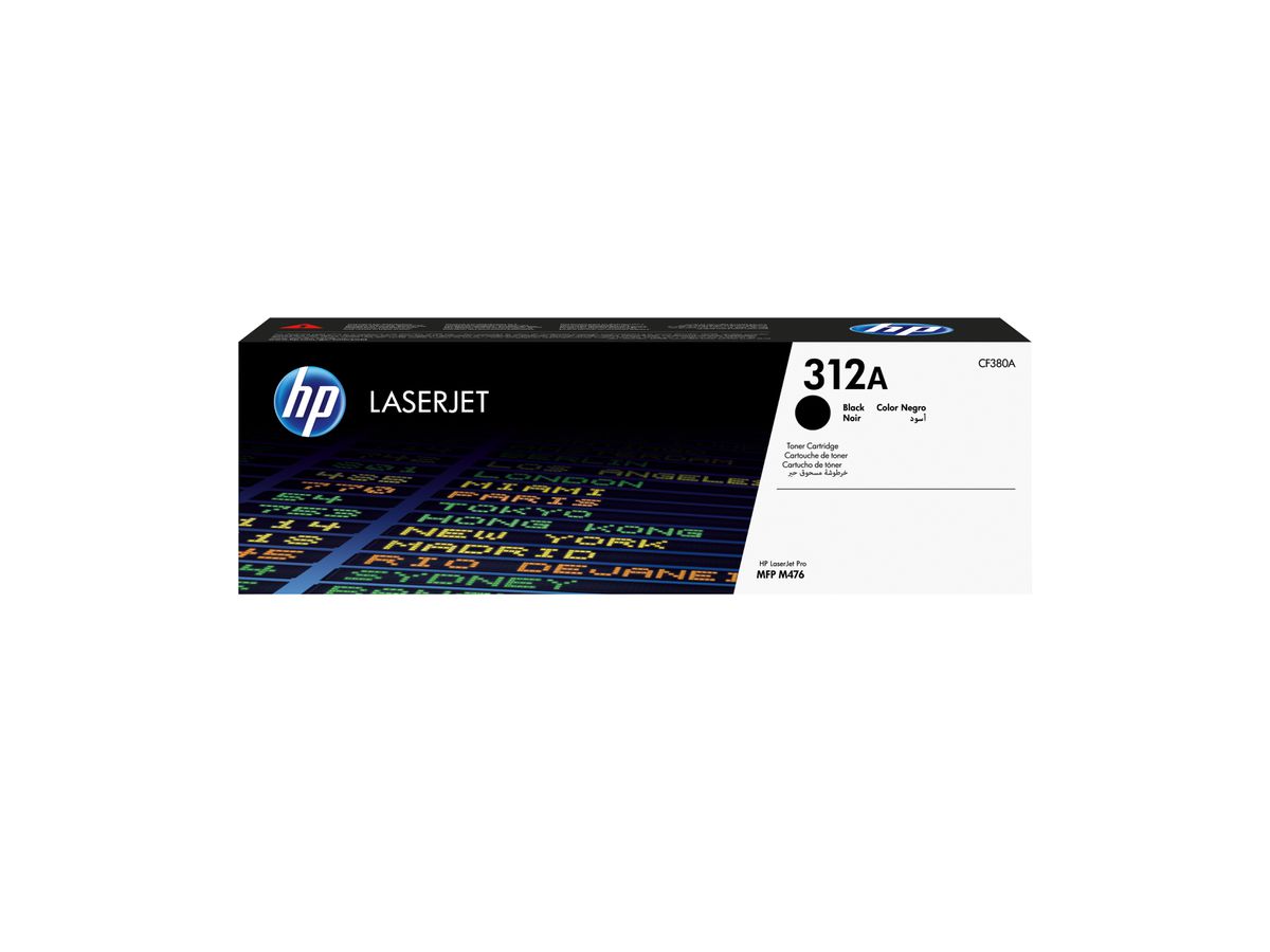 HP Cartouche 312A toner Noir LaserJet