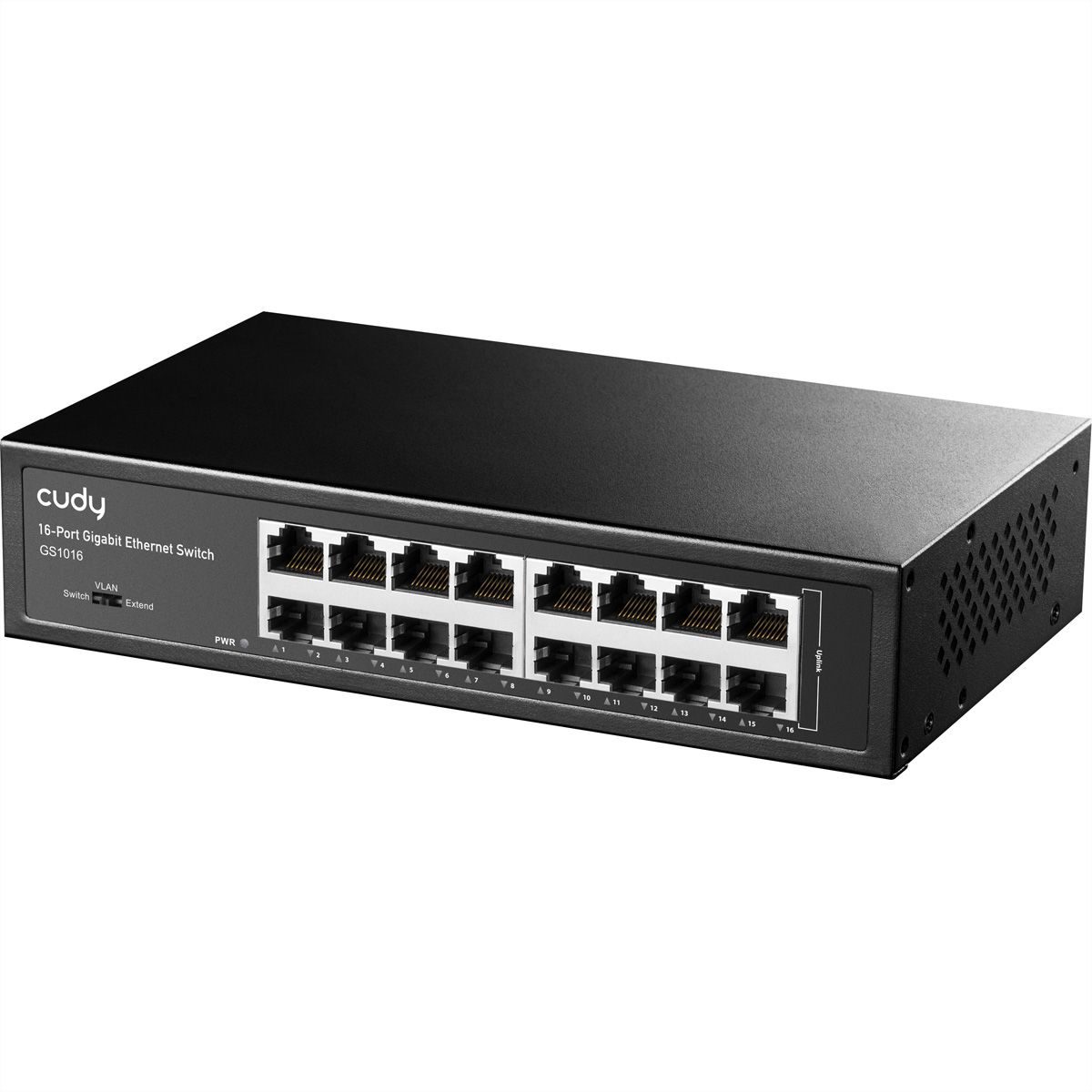 CUDY GS1016 Switch 16 ports Gigabit métal