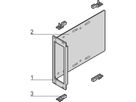 SCHROFF CPCI Module pour unité d'entraînement 1x 3 1/2", 3 U vertical, avec face avant