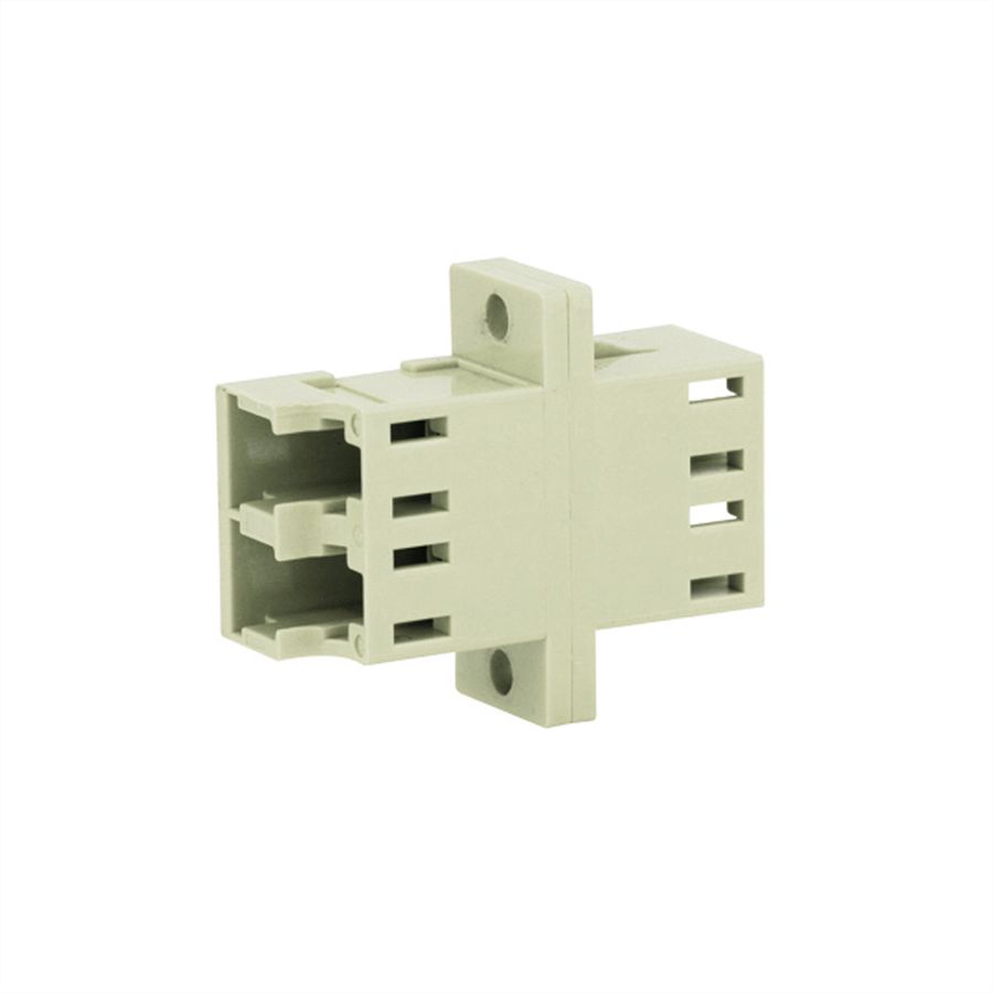 TELEGÄRTNER Coupleur LD Duplex, Multimode, Manchon en céramique, boîtier en plastique, beige, Z77