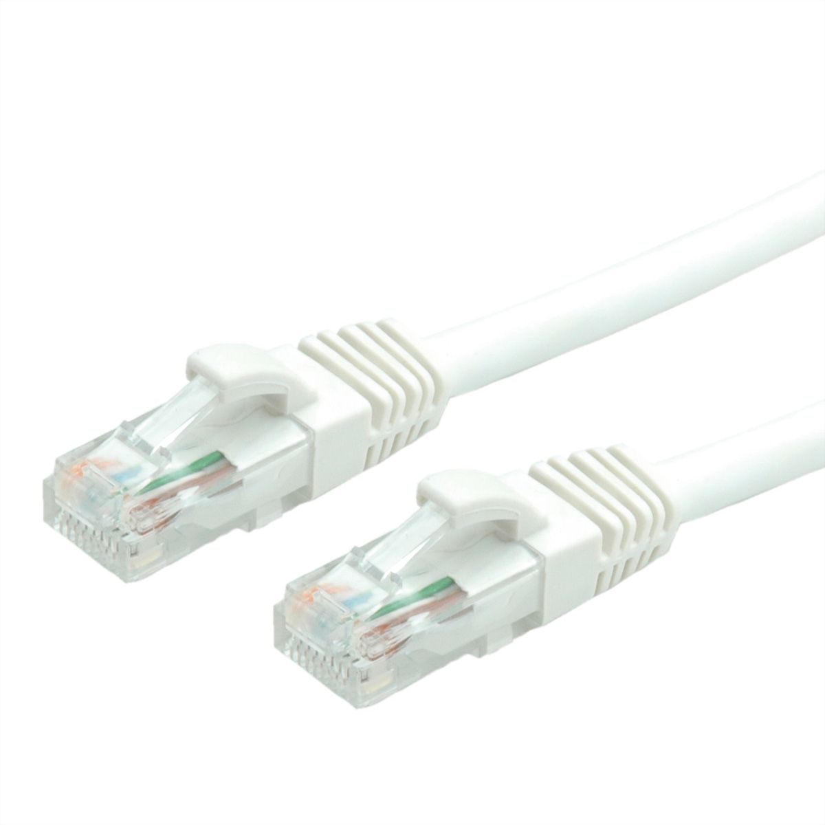 Cordon VALUE Cat.6 (Classe E) UTP LSOH, blanc, 1,5 m