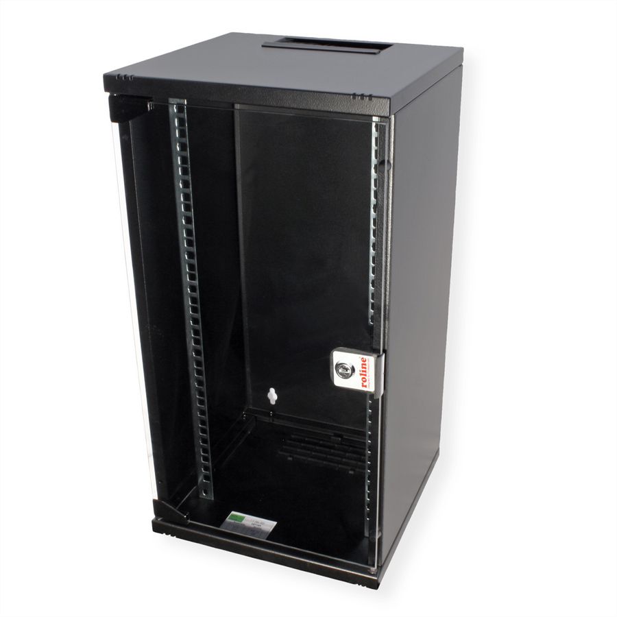 ROLINE 10" Boîtier mural 12U, 312x300 LxP  noir