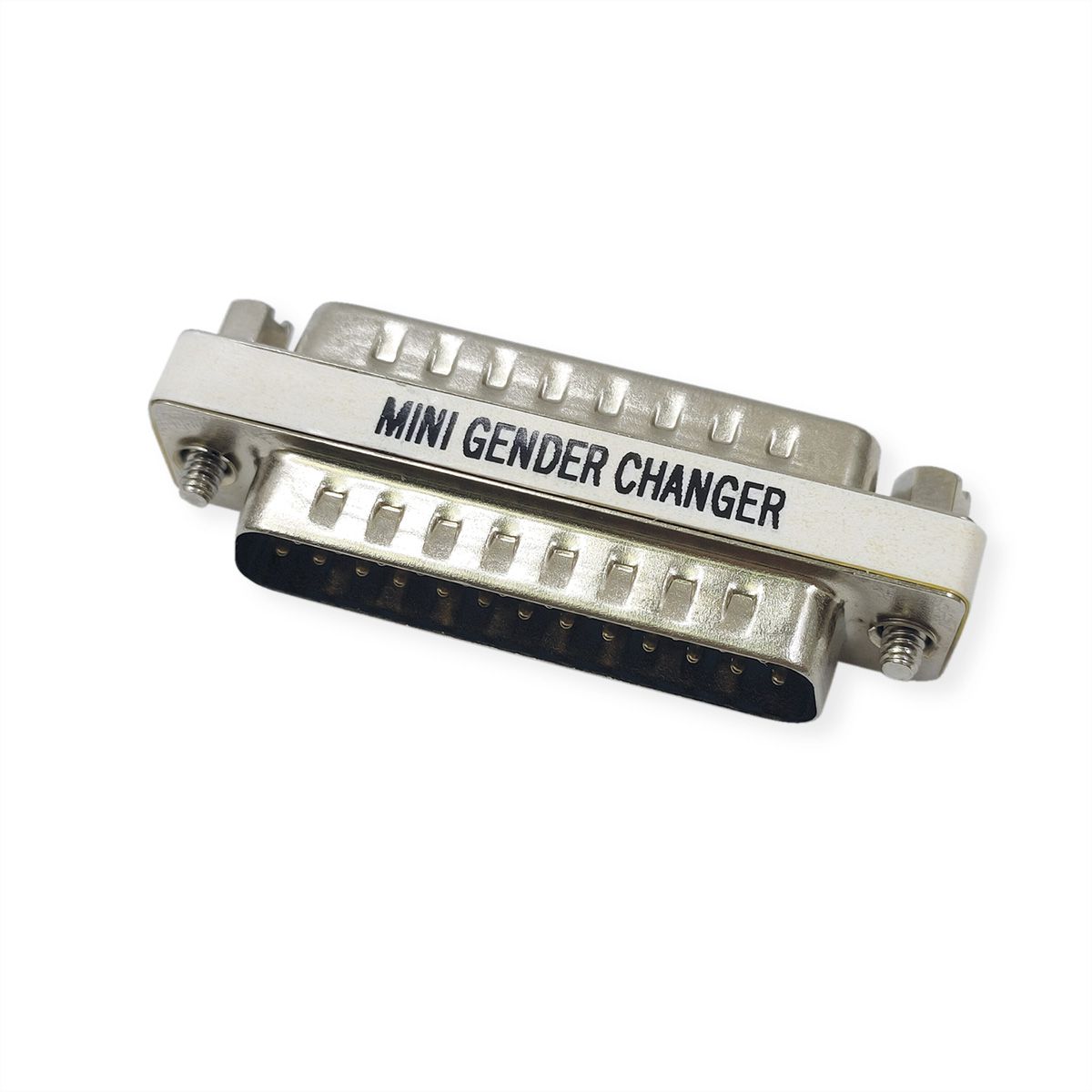 VALUE Mini changeur de genre 25 pôles mâle / mâle