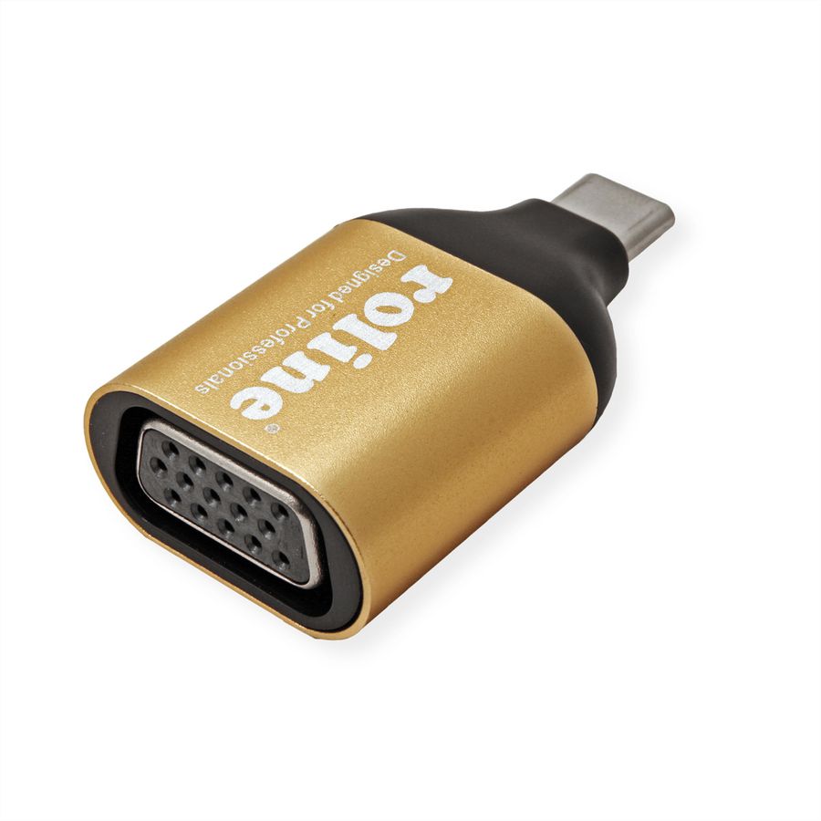 ROLINE GOLD Adaptateur Type C - VGA, M/F
