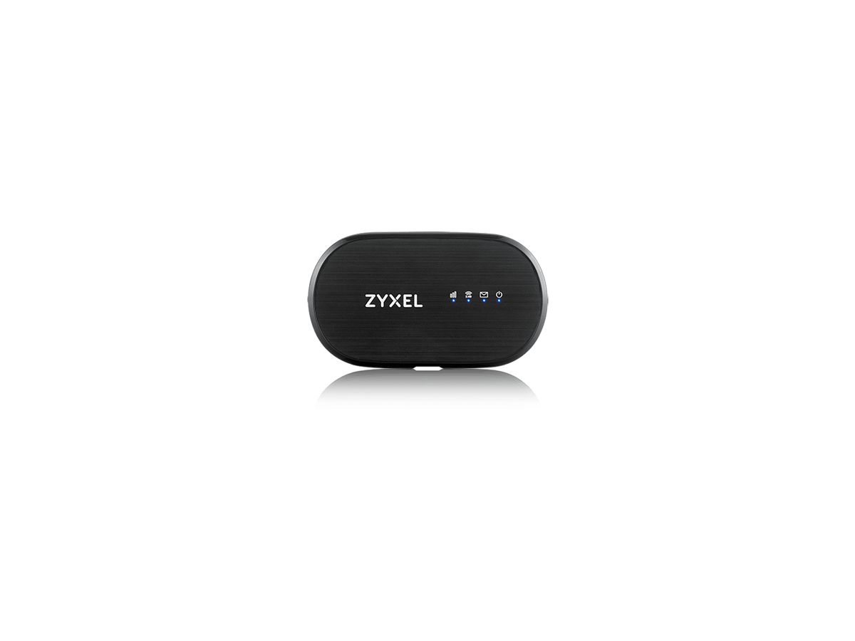 Zyxel WAH7601 routeur sans fil Monobande (2,4 GHz) 4G Noir