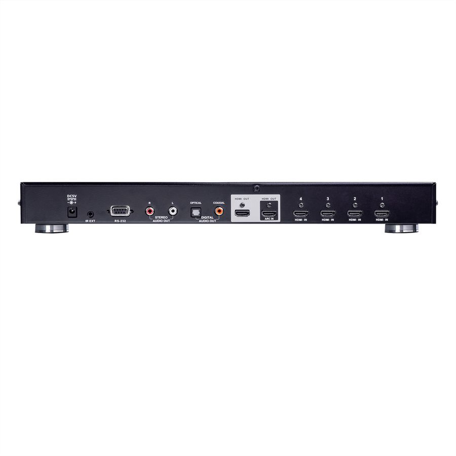 ATEN VS482 Commutateur HDMI True 4K à 4 ports, avec deux sorties