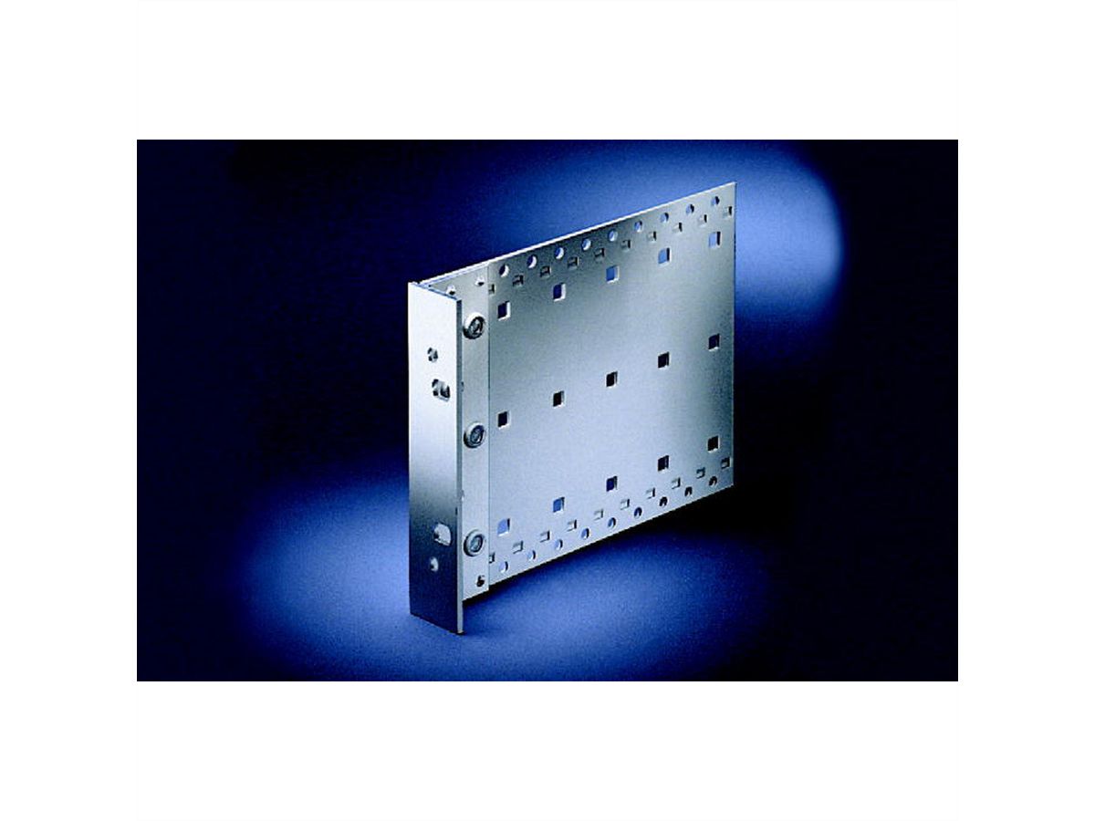 SCHROFF EuropacPRO panneau latéral pour joint textile, type H, lourd, trous de poignées, 3 U, 175 mm
